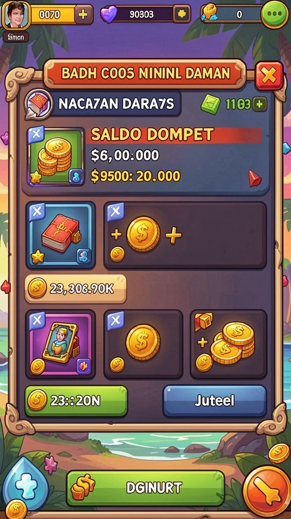 domtoto - Tampilan antarmuka yang menarik dan intuitif.