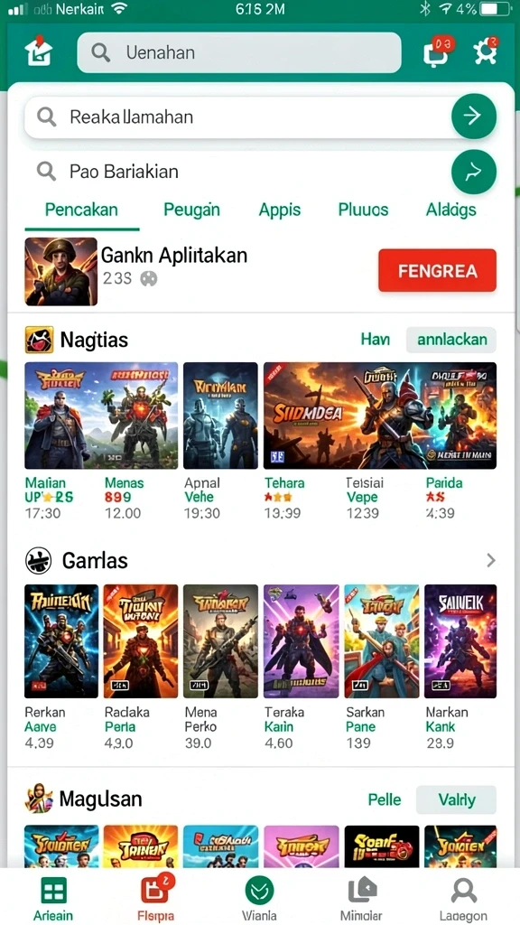 petirrp - Tangkapan layar permainan menampilkan grafik yang memukau.