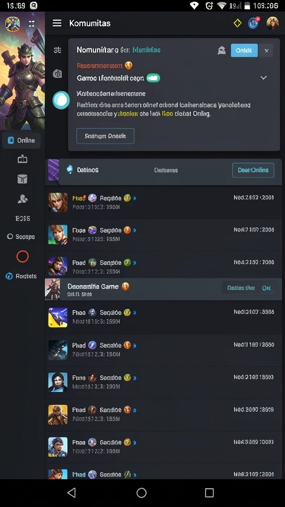 qtgame - Leaderboards untuk bersaing dengan teman dan pemain lain.